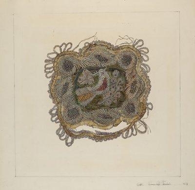 Cojín con Abalorios de Florence Truelson