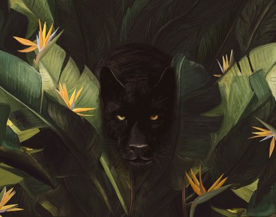 Hola Pantera, 2020 (digital) de Florent Bodart