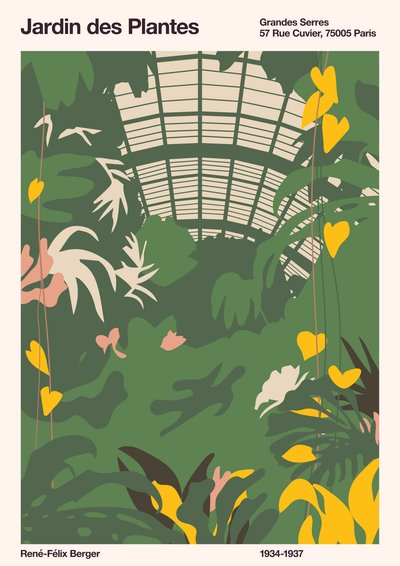 Jardin des Plantes - París, 2021 (digital) de Florent Bodart