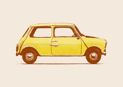 Mini, 2020 (lápiz, digital) de Florent Bodart