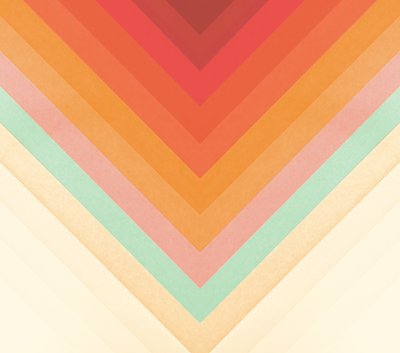 Arco iris Chevrons, 2020 (digital) de Florent Bodart