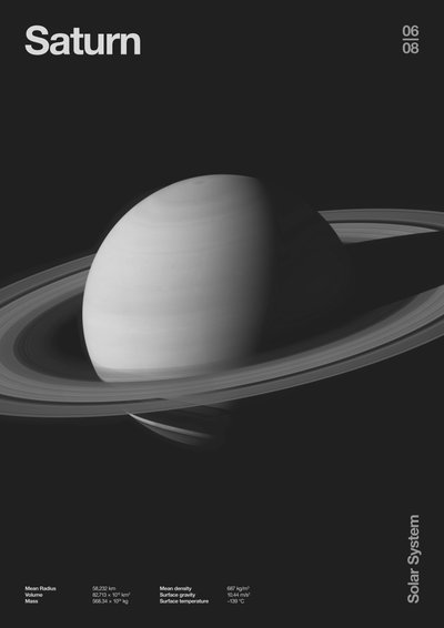 Saturno : Planetas Mínimos Datas, 2023 (digital) de Florent Bodart