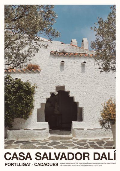 Puerta cuadrada - Casa Salvador Dalí, 2023 (foto) de Florent Bodart