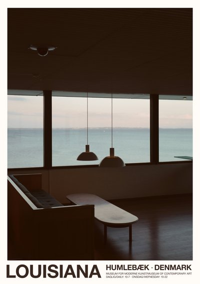 Vista sobre el mar - Museo de Luisiana, 2023 (foto) de Florent Bodart
