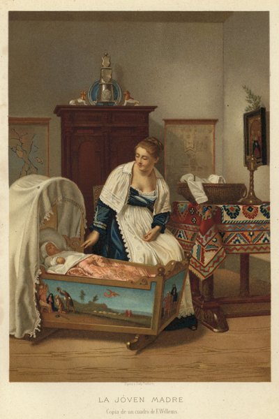 La joven madre de Florent Willems