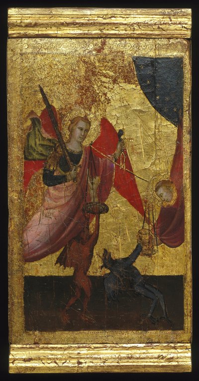 San Lorenzo intercede por el alma del Emperador Enrique II de Florentine Lorenzo di Niccolò
