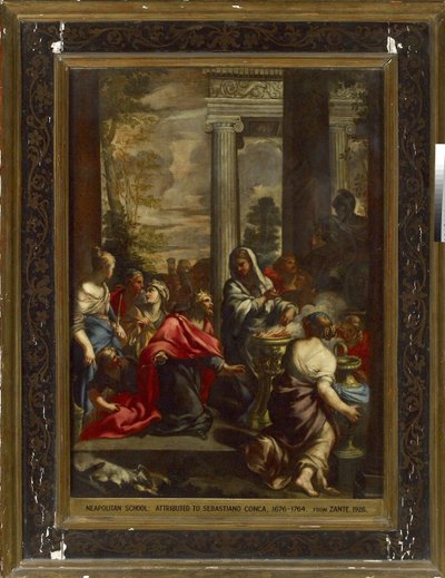 La Idolatría de Salomón, c. 1675 - 1695 de Florentine School