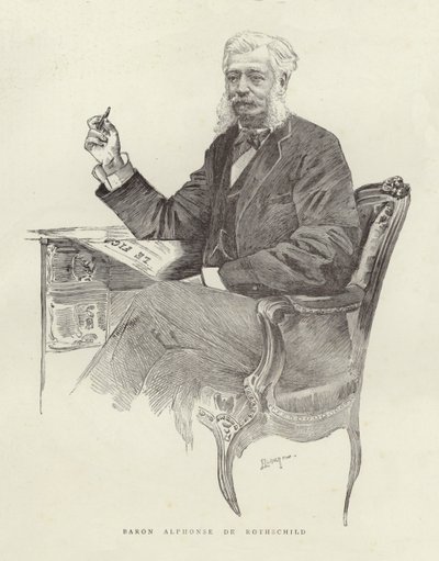 Barón Alphonse James de Rothschild de Florian