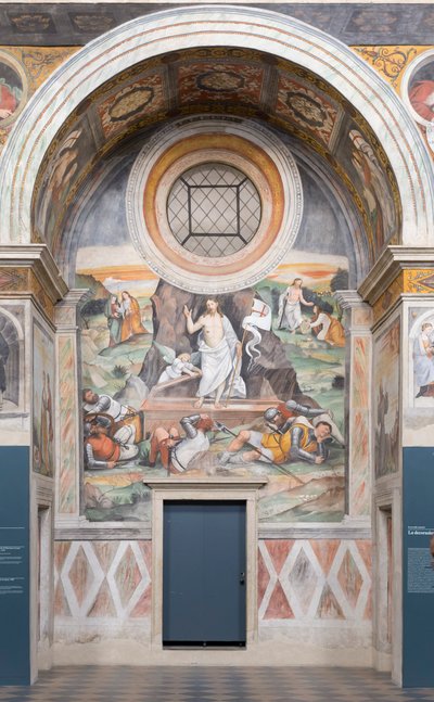 Los frescos del coro de monjas, Floriano Ferramola de Floriano Ferramola