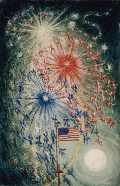 Cuatro de Julio Número 1, 1927 de Florine Stettheimer