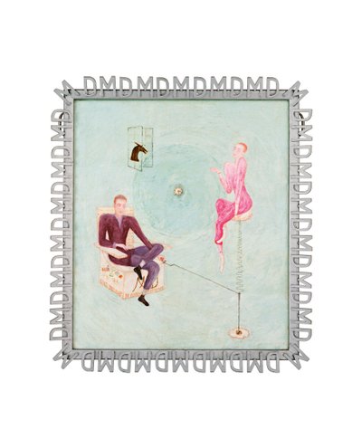 Retrato de Marcel Duchamp y Rose Sélavy de Florine Stettheimer