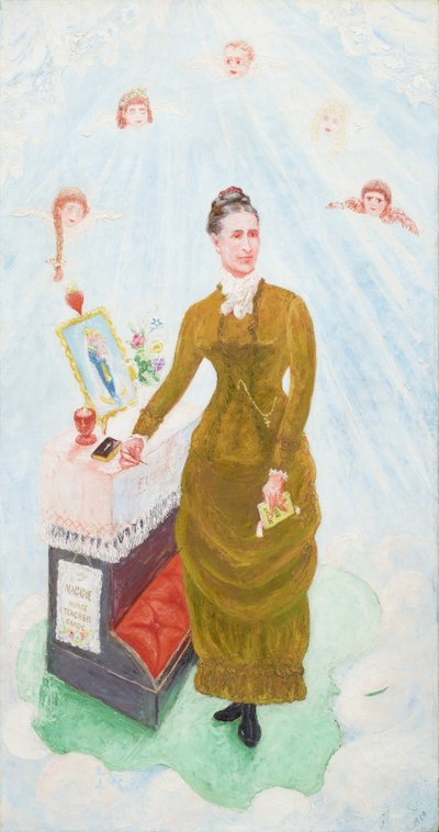 Retrato de Nuestra Enfermera, Margaret Burgess de Florine Stettheimer
