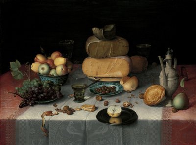 Bodegón con queso
Bodegón con quesos de Floris Claesz van Dijck