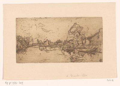 Vista del río con figuras en una barca
Norte (título original) de Floris Verster