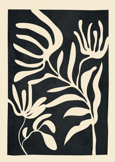 Formas botánicas abstractas de Flow Line