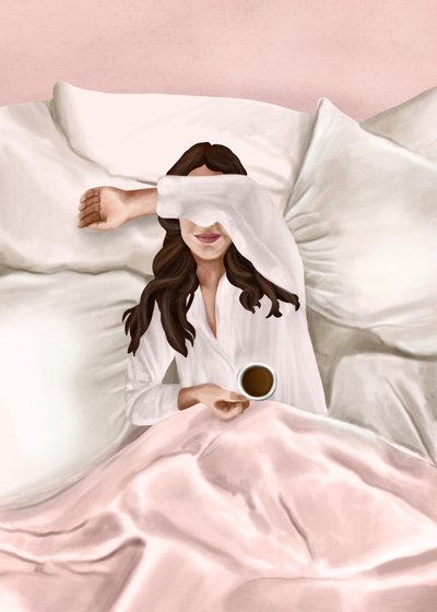 Café en la cama de Flow Line