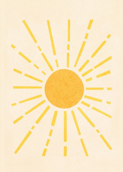 Golden Sunburst de Flow Line