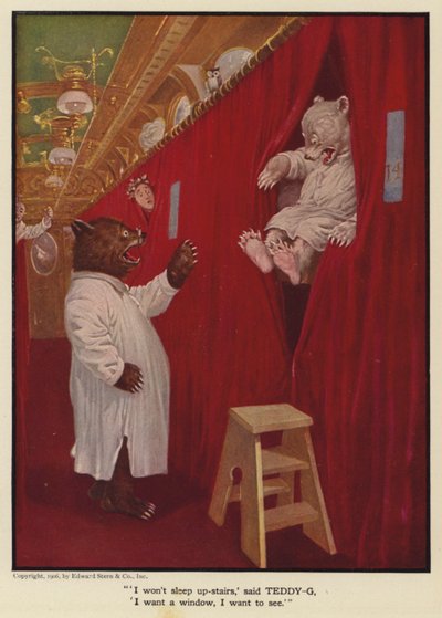 No dormiré arriba, dijo Teddy - G, quiero una ventana, quiero ver. de Floyd V. Campbell