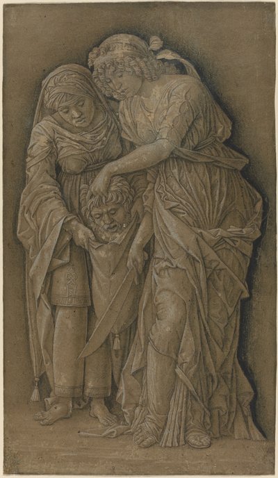 Judith con la cabeza de Holofernes de Follower of Andrea Mantegna