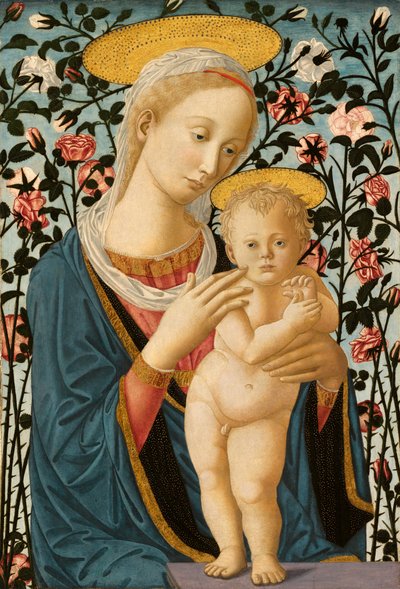 Madonna y Niño de Follower of Fra Filippo Lippi and Pesellino