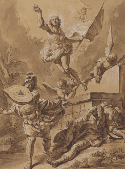 La Resurrección de Follower of Francesco Fontebasso