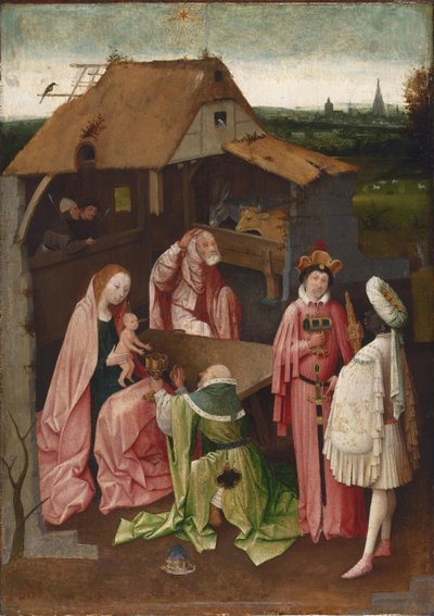 Adoración de los Magos de Follower of Hieronymus Bosch