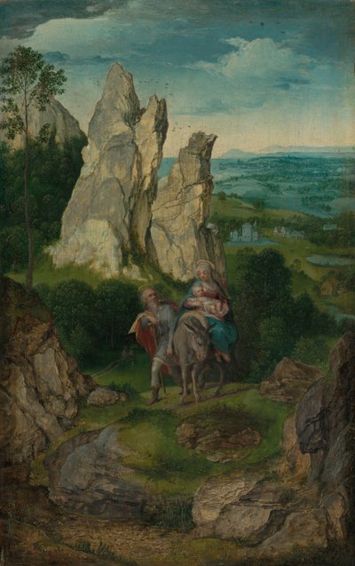 La huida a Egipto de Follower of Joachim Patinir
