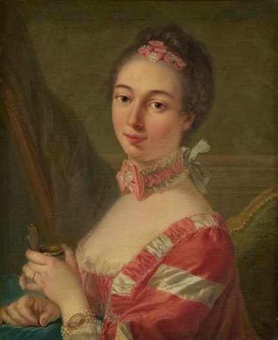Retrato de una Dama de Follower of Louis Michel Van Loo