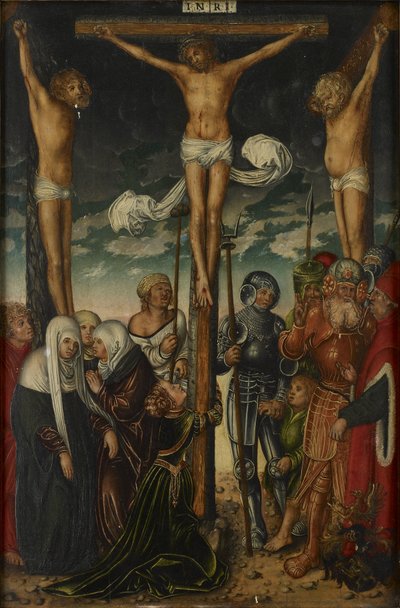 Crucifixión de Follower of Lucas Cranach the Elder