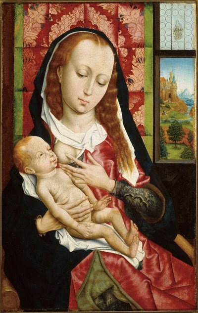 La Virgen y el Niño de Follower of Rogier van der Weyden