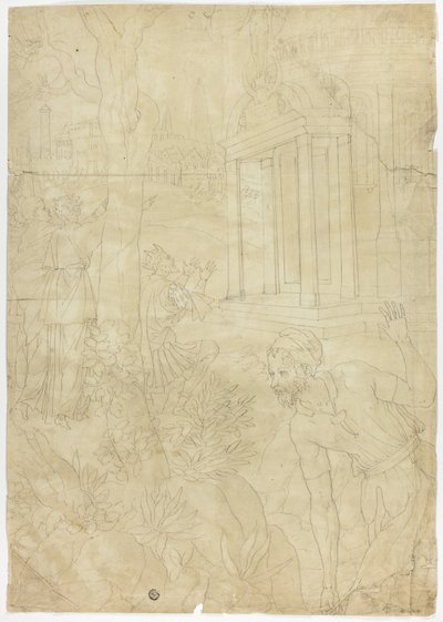Rey Haciendo Sacrificio en el Templo de Diana de Fontainebleau School