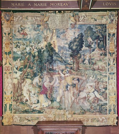 La historia de Latona, de la historia de Diana de Fontainebleau School