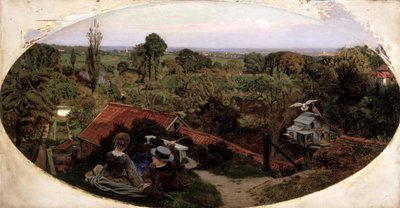 Una tarde de otoño inglesa de Ford Madox Brown