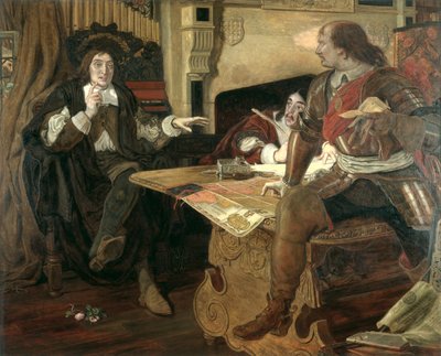Cromwell, Protector de los Vaudois de Ford Madox Brown