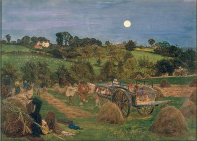 El campo de heno de Ford Madox Brown