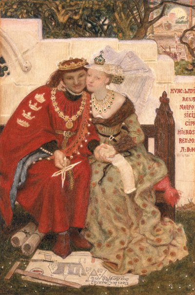 La Luna de Miel del Rey René de Ford Madox Brown