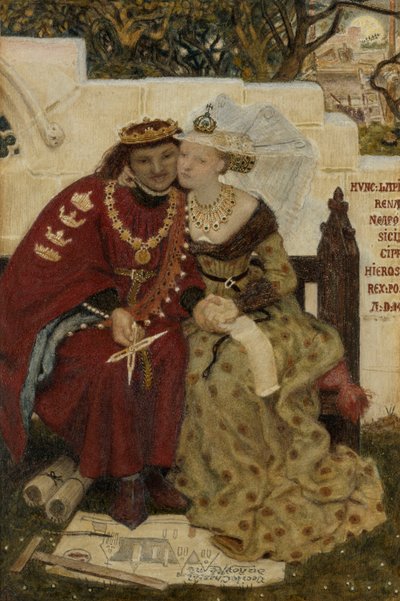 La Luna de Miel del Rey René de Ford Madox Brown