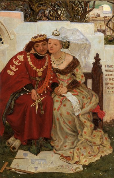La luna de miel del rey René: Arquitectura de Ford Madox Brown