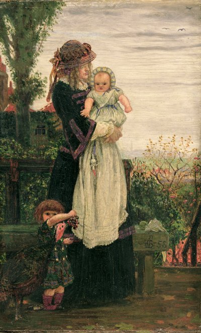 Fuera de la ciudad de Ford Madox Brown
