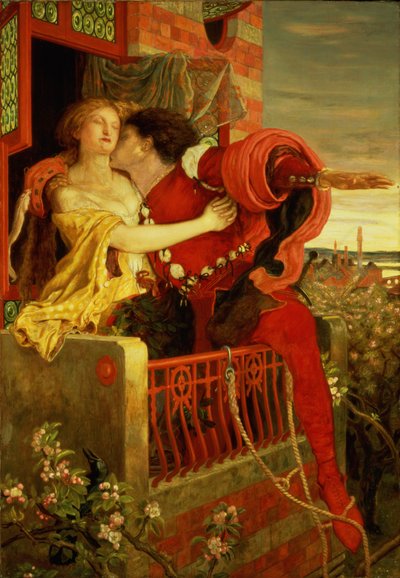 Romeo y Julieta de Ford Madox Brown