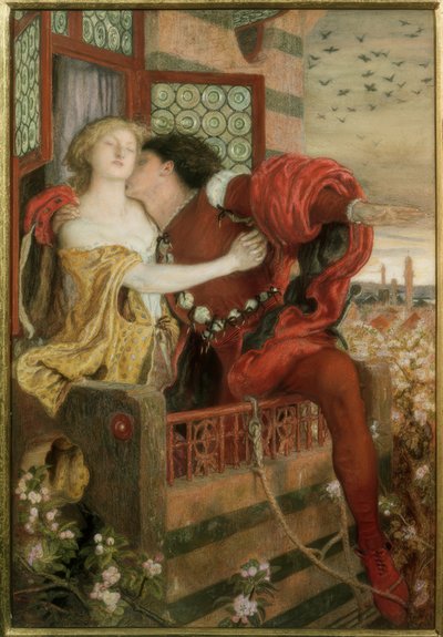 Romeo y Julieta de Ford Madox Brown