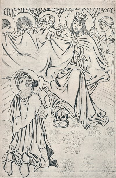San Martín en el cielo, 1896 de Ford Madox Brown