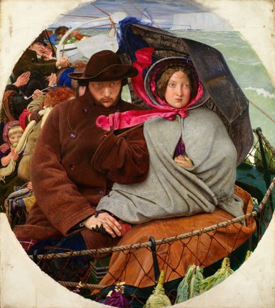 El último de Inglaterra, 1852-1855 de Ford Madox Brown