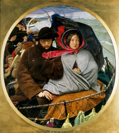 El último de Inglaterra, 1852-55 de Ford Madox Brown