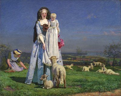 Los lindos corderitos de Ford Madox Brown