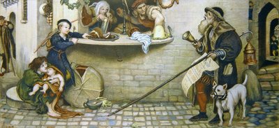 La proclamación de los pesos y medidas de Ford Madox Brown