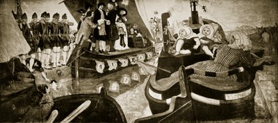 La inauguración del Canal de Bridgewater, 1768, ilustración de 