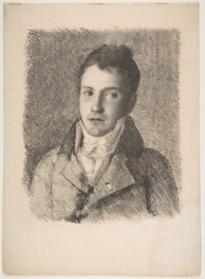 Retrato de un joven de Formerly attributed to Goya