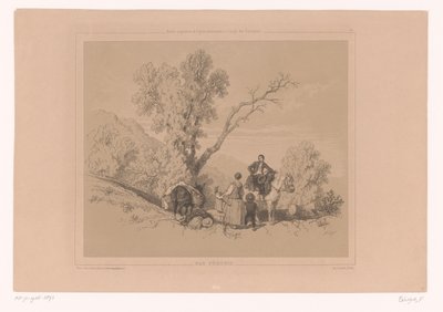 Descanso familiar en un paisaje de montaña
Ejemplos de estudios de figuras para paisajistas (título de la serie)
Etudes Progressives de Figures Pittoresques à l