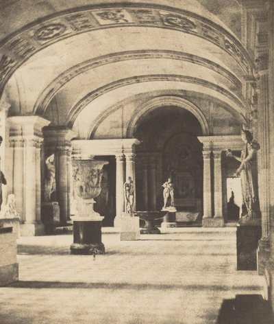 Salón de las Cariátides, Louvre, c. 1851 de Fortuné Joseph Petiot Groffier